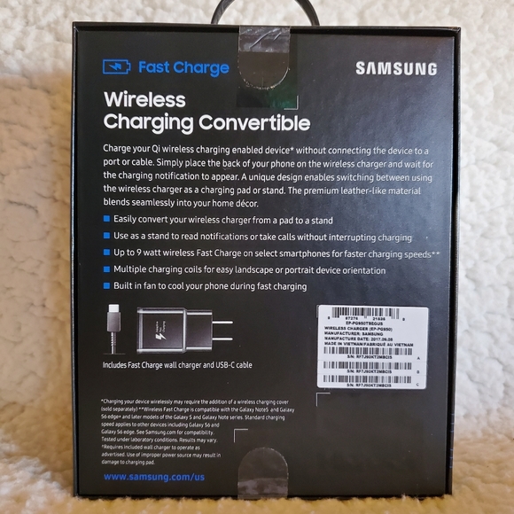 SAMSUNG Wireless Charger Covertible - Picture 2 of 2